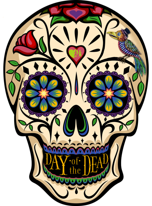 Day Of The Dead Skull Slc The Sharing Place Salt Lake City Utah